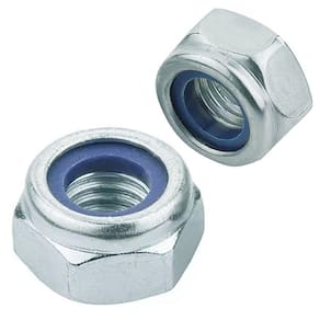 Porca Nylon Auto Travante M10 Mb-1,25 Din 985 Zinco - 2000Un