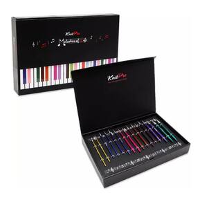 Kit Agulhas Circulares Intercambiáveis Knitpro Melodies