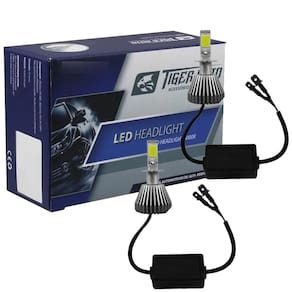 Kit Lâmpada Super Led 2D Reator H3 12/24V 6000K Tiger Auto