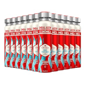 Kit Desodorante Aerosol Old Spice Mar Profundo 200ml - 12 unidades