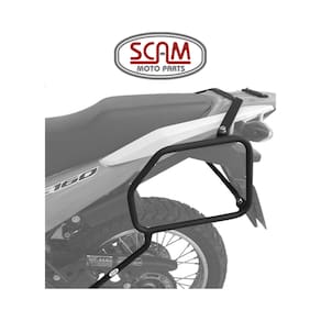 1 Suporte Afastador Alforge Tubo Scam Honda Brós 150 2010 a 2022