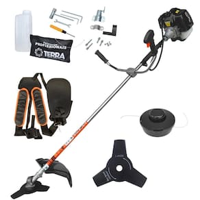 Roçadeira Terra Profissional GRH430 Black Á Gasolina 43cc 1,7Hp Alta Potencia e Economia Com Partida Leve e de Fácil Aceleração