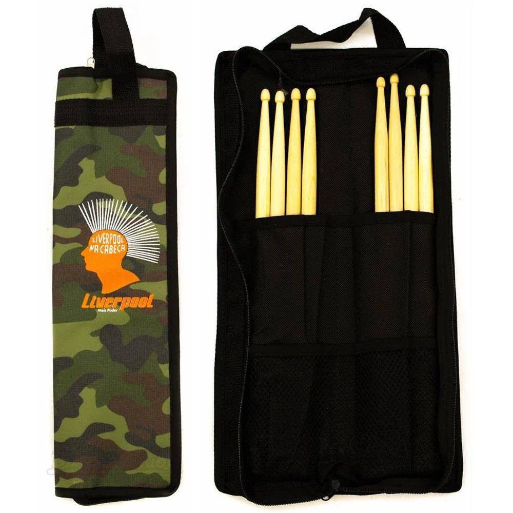Bag P/ Baqueta Compacto Camuflado COM02 - Liverpool