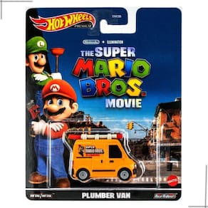 Hot Wheels Premium Mario Bros Filme Plumber Van - Mattel