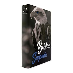 Bíblia Sagrada - Águia Âmbar Olho Azul - Capa Dura - NAA