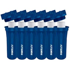Kit 6 Filtros P/ Caixa D`Água ou Cavalete Fortlev