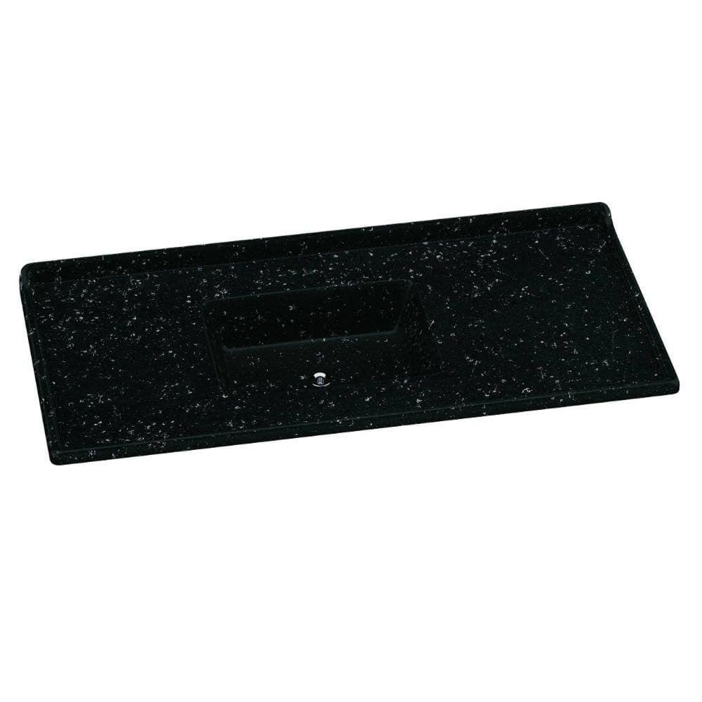 Pia Sintética para Cozinha 140cm X 55cm Preto