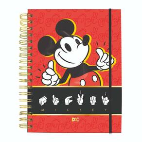 Caderno Smart Mini Mickey 80 Folhas Dac 4194