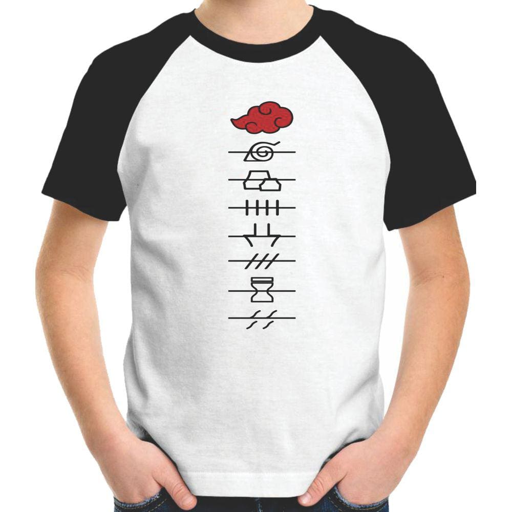 Camisetas Naruto - Símbolos Aldeias