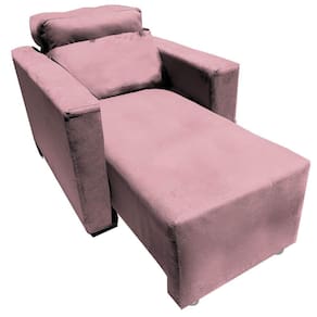 Poltrona Do Papai E Mamae Retratil e Reclinavel Florença Rosa