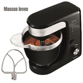 Batedeira Planetaria Philco 500W 12VEL PHP500 Turbo - 103401022 PRETO/INOX 110 VOLTS