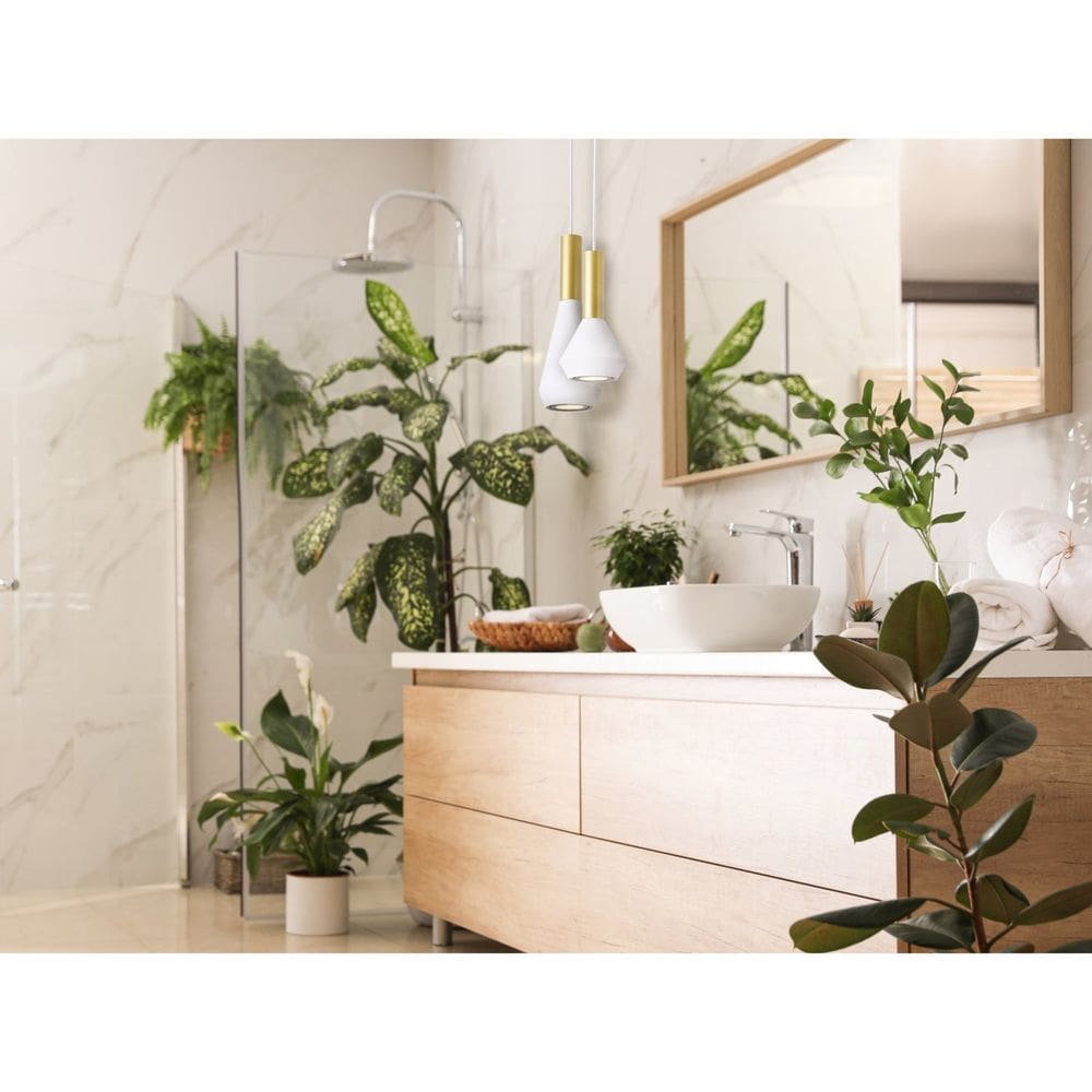 Pendente Pituco 26cm 1xgu10 10w Branco