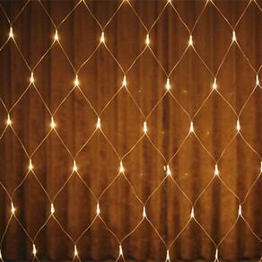 Pisca de Led Rede 160l 4x0,5m 8 Modos 110v Dec. Natal