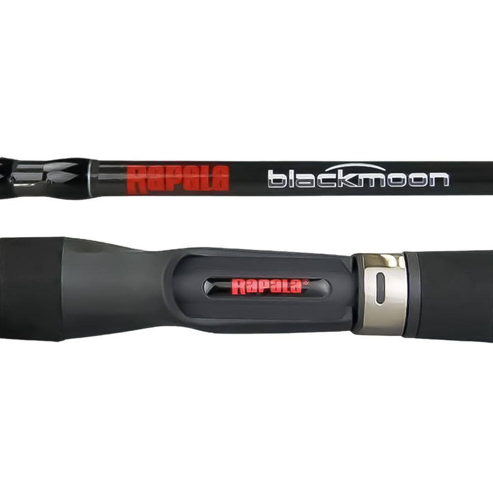 Vara Pesca Carretilha Rapala Blackmoon 11RABM56CH 1,70m 17-25 Lbs Grafite HM30
