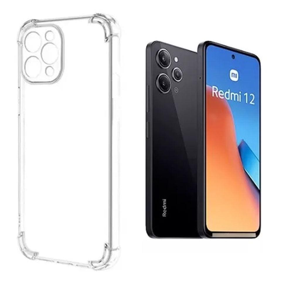 CAPA CAPINHA ANTISHOCK REFORÇADA COMPATÍVEL RrEDMI 12 4G 5G
