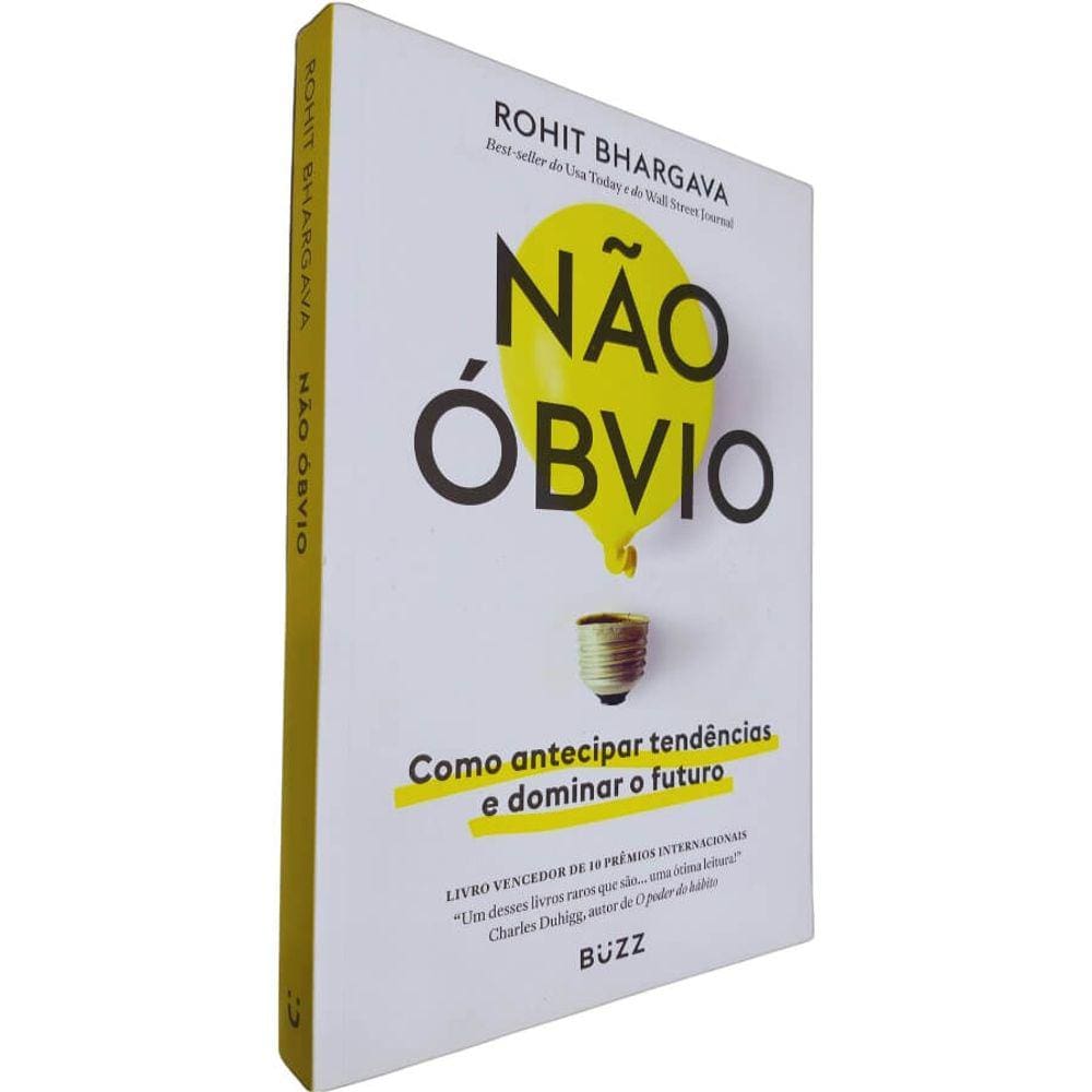 Livro Físico Não Óbvio Rohit Bhargava Como Antecipar Tendências e Dominar o Futuro