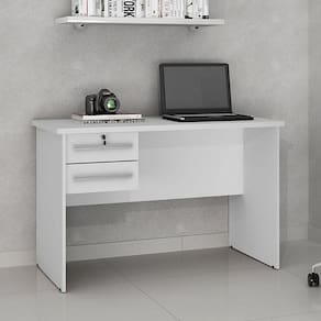 Mesa para Computador Ambiente Byte Branco - Valdemóveis