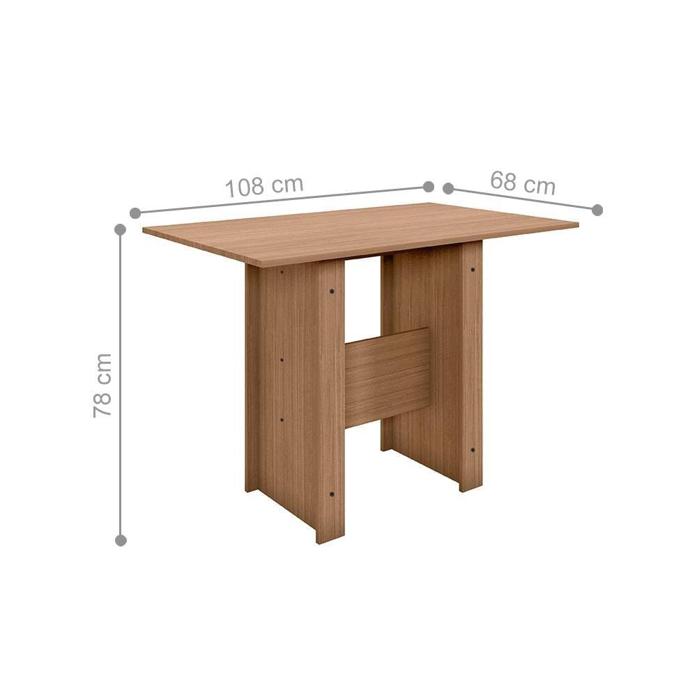 Mesa de Jantar 4 Lugares Winchester Carvalho