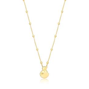 Colar Pintinho Revestido em Ouro