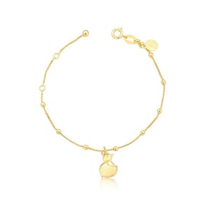 Pulseira Pintinho Revestida em Ouro