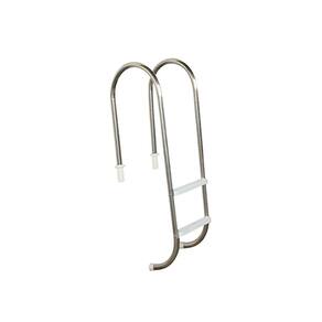Escada para Piscina em Aço Inox 2 Degraus Anatômicos em ABS Marinheiro 1 1/2" - Sodramar