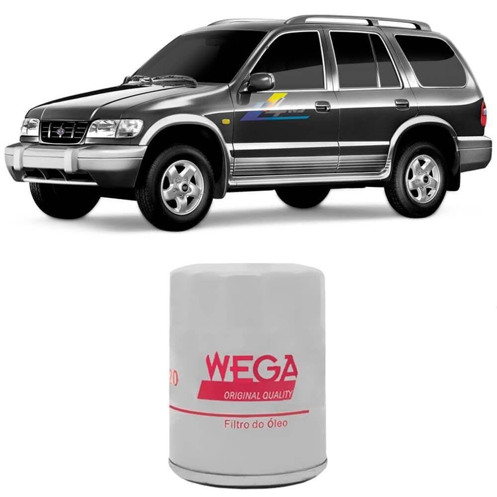 Filtro Óleo Kia Sportage 2.0 96 A 2001 Wega