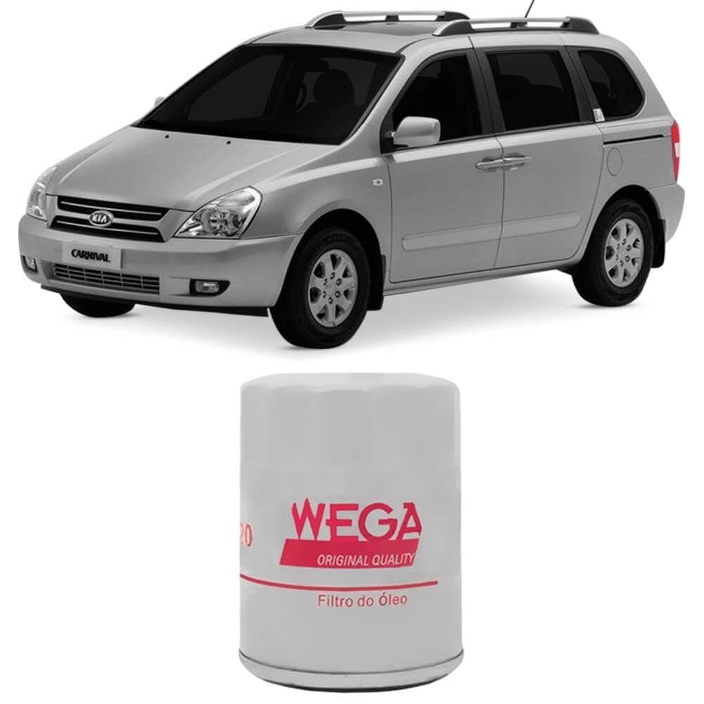 Filtro Óleo Kia Carnival 2.5 99 A 2006 Wega