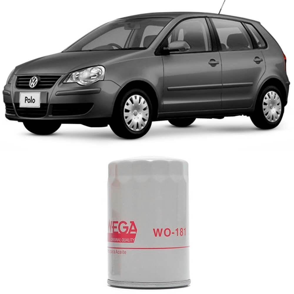 Filtro Óleo Volkswagen Polo 1.8 2.0 2003 A 2008 Wega