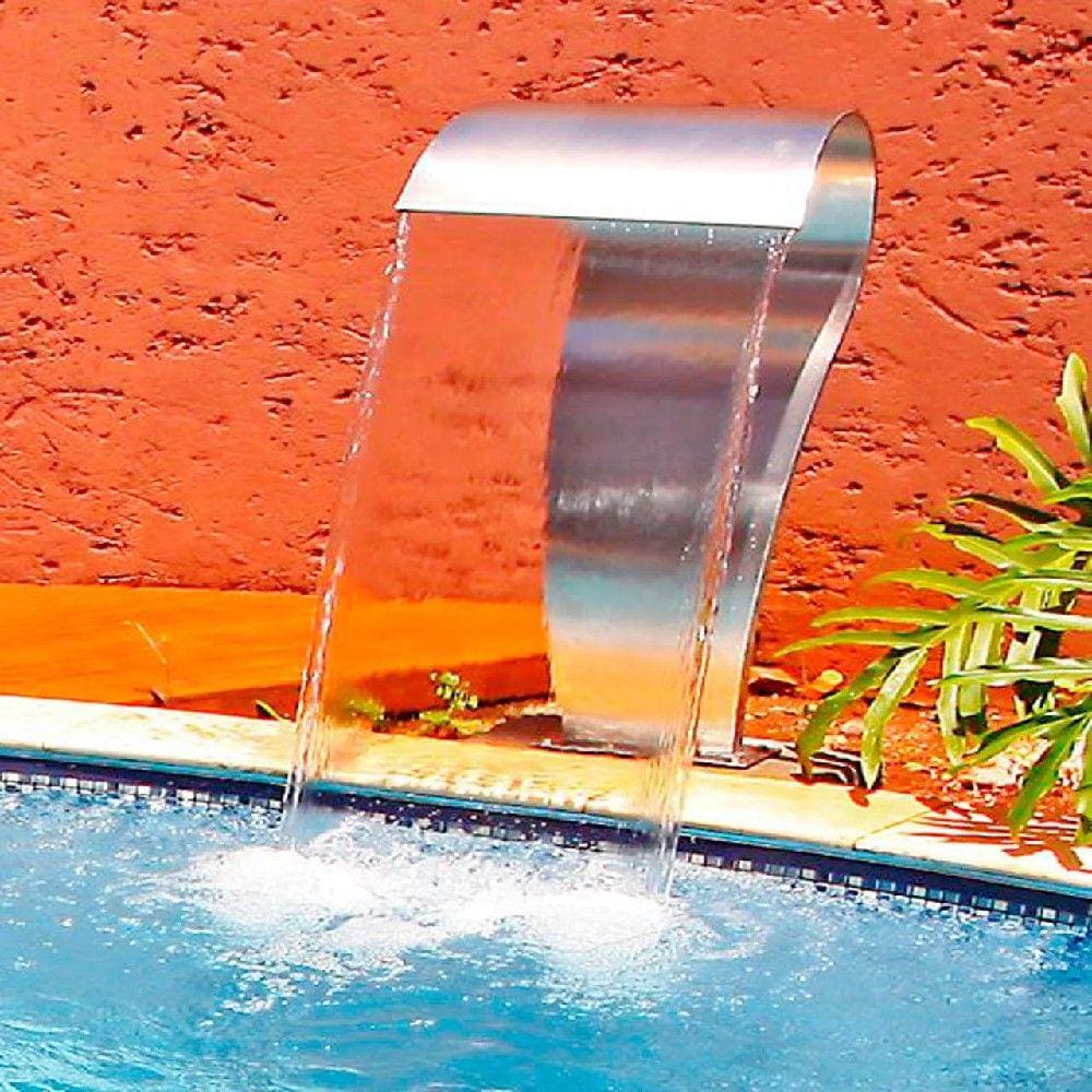 Cascata Canyon Jr em Aço Inox para Piscina