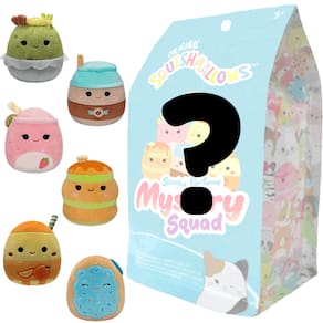 Pelúcia Surpresa com Cheirinho Squishmallows Mystery Squad