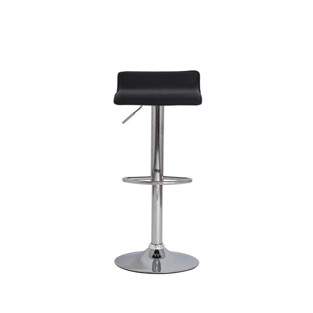 Banqueta Belo Horizonte Giratória Preta Preto