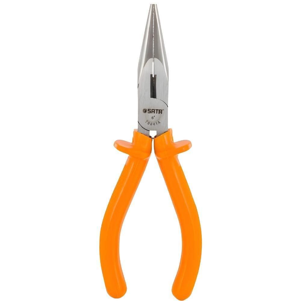 Alicate Meia-Cana Curto 6 Pol Isolado SATA