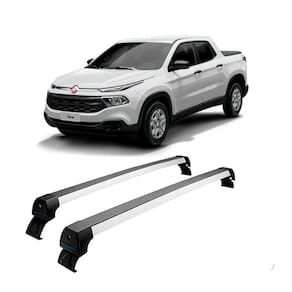 Rack de Teto Alumínio Fiat Toro 2016 até 2023 Sem Longarina - Long Life