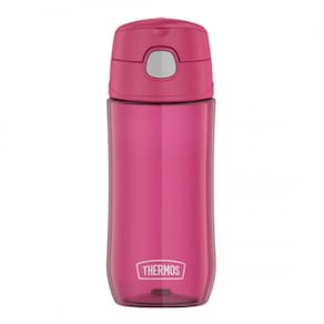 Garrafinha Garrafa Plástica Thermos Veneza 470Ml Rosa