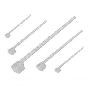 Abraçadeira De Nylon 200 X 2,5 Branca Com 1000 Peças - Fertak