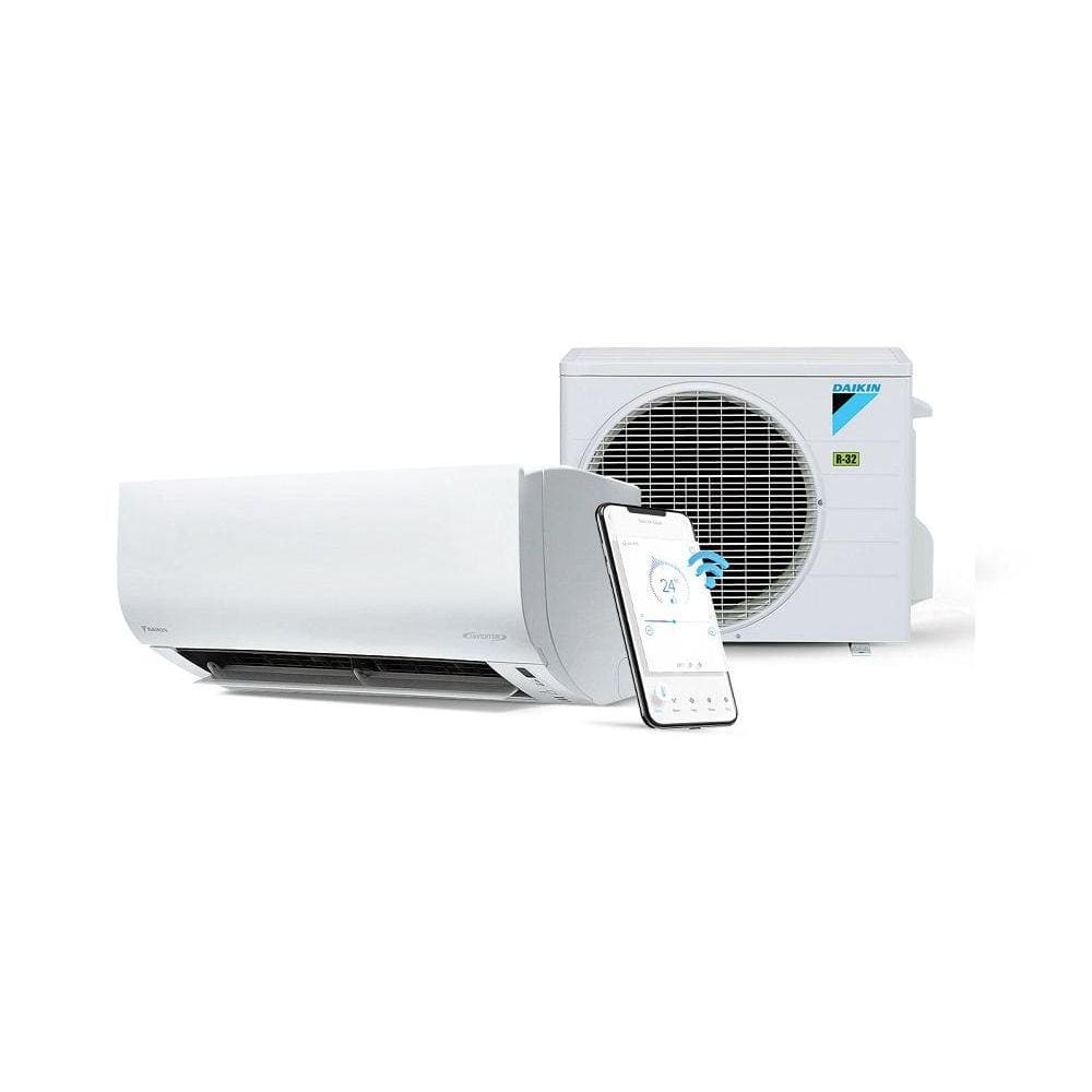 Ar Condicionado Split Daikin Hi Wall Ecoswing Gold R-32 Inverter 18.000 BTUs Quente e Frio Branco Gelo Monofásico FTHP18S5VL/RHP18S5VL - 220V