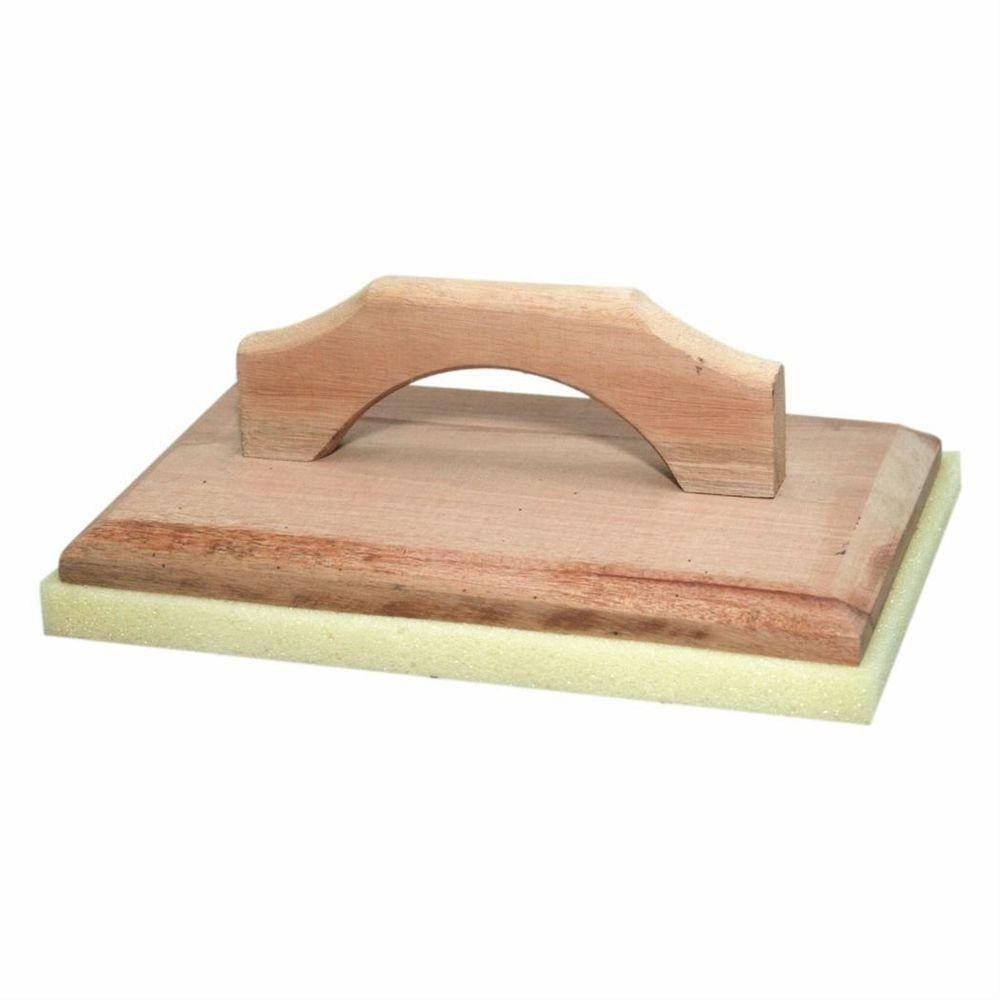 Desempenadeira Madeira C- Espuma 26 X 15 Cm