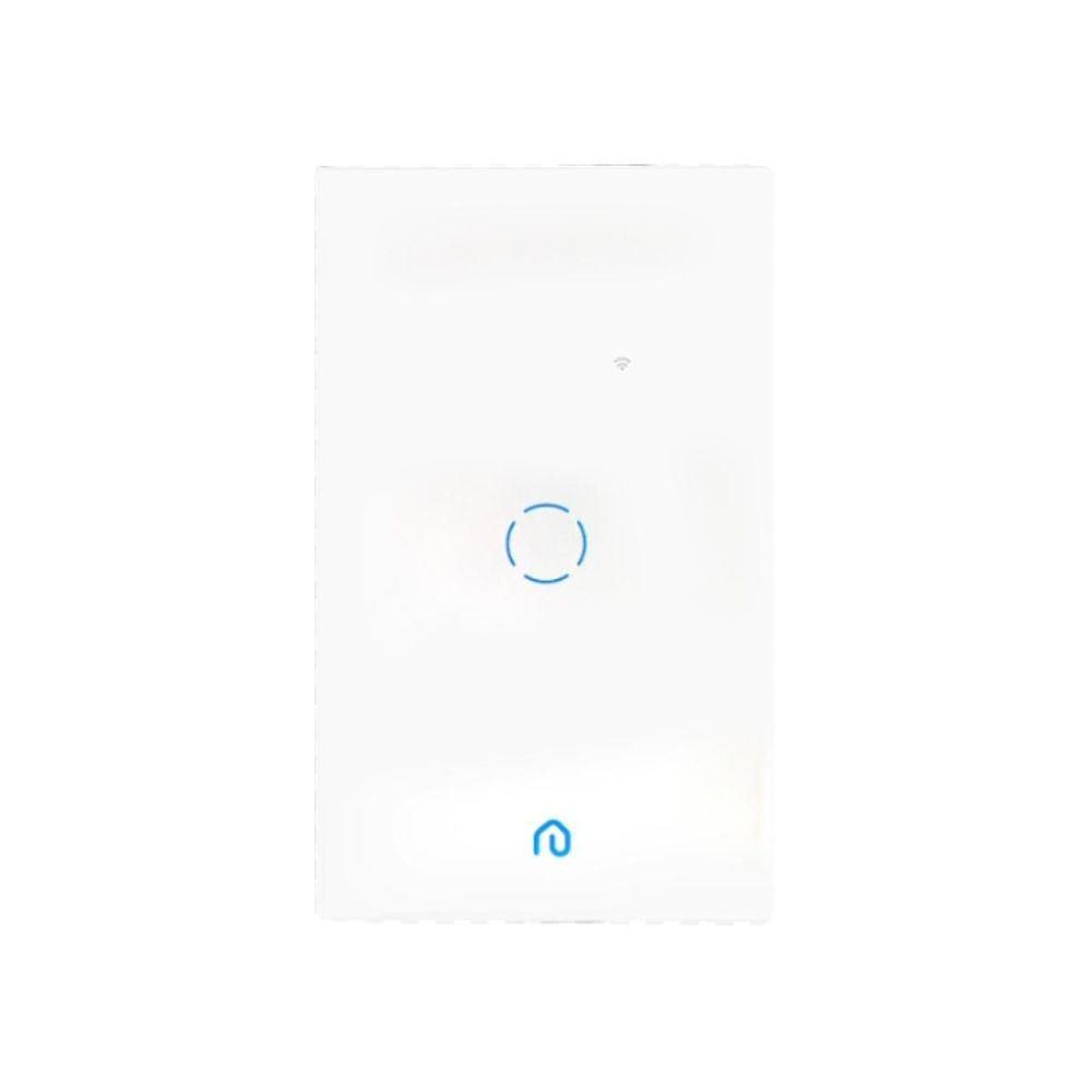 Interruptor Inteligente 1 Botão Touch Wi-Fi App Alexa Vidro