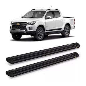 Estribo Integral Preto Keko p/ Chevrolet S10 2012 até 2022