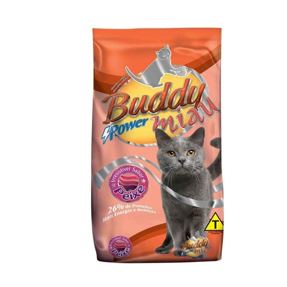 Ração para Gato Buddy Power Miau 10kg