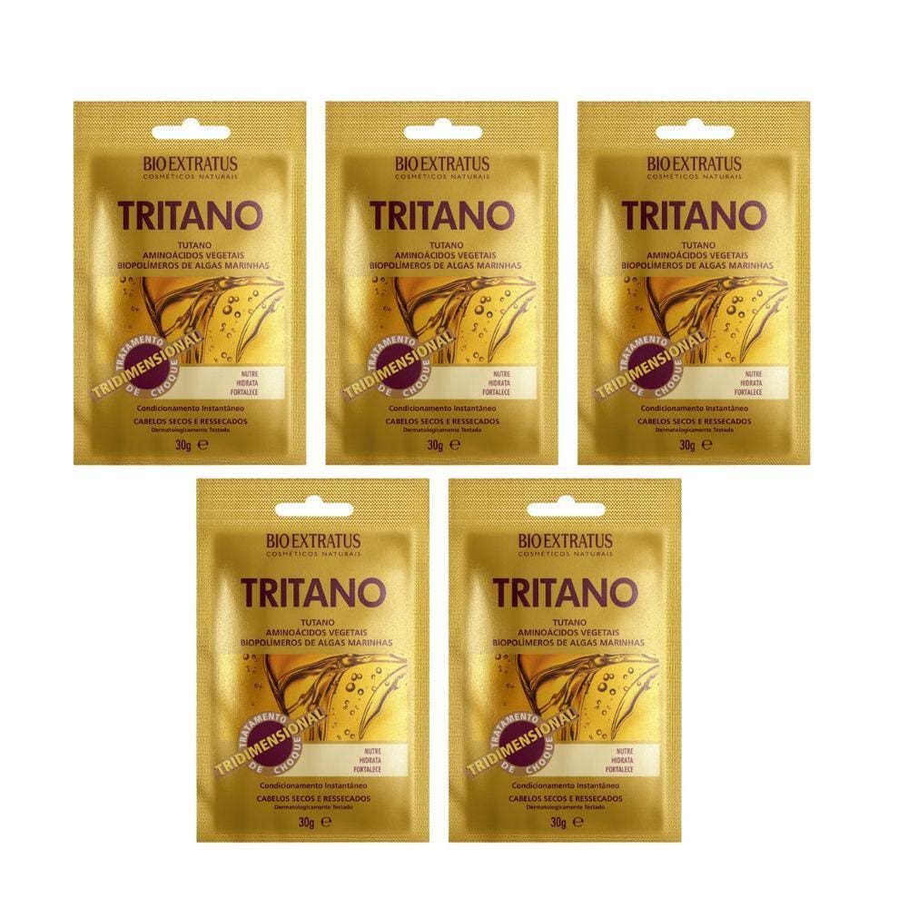 Tratamento De Choque Tritano 30g Bio Extratus 5 Unidades
