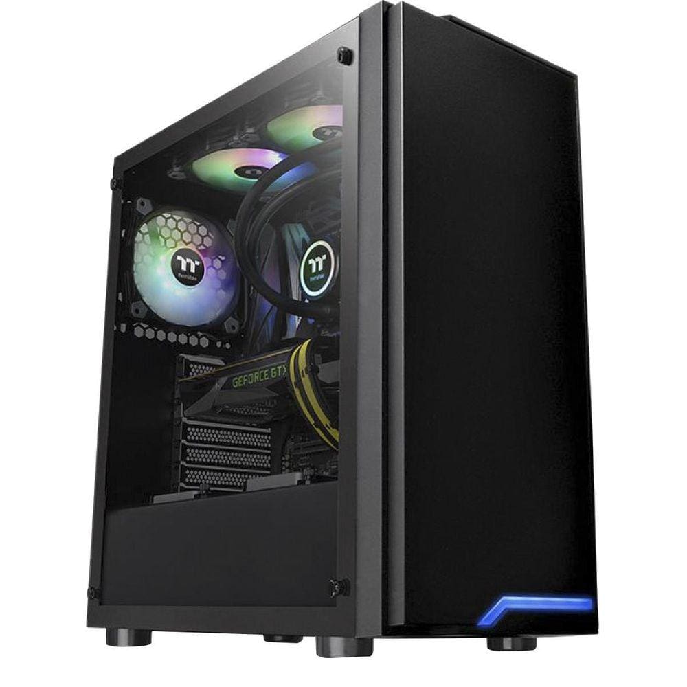 Gabinete Gamer Thermaltake H100 Tg Vidro Ca-1L4-00M1Wn-00