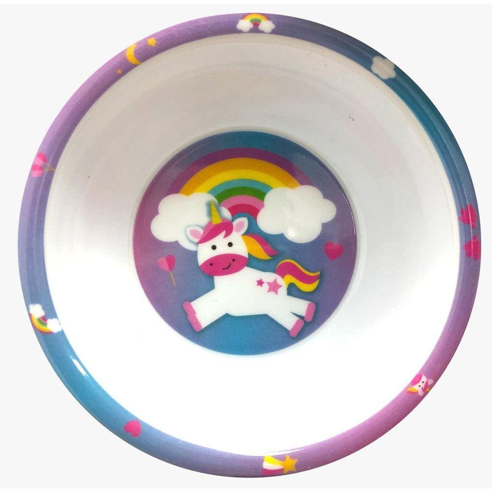 Prato Tigela Refeição Infantil - Princesa