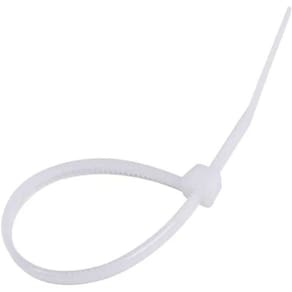 Abraçadeira De Nylon 140 X 2,5 Branca Com 1000 Peças - Fertak
