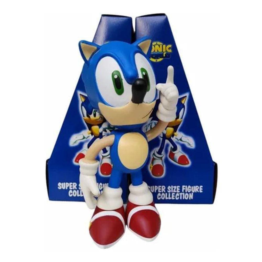 Boneco Sonic Vinil 23Cm
