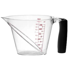 Copo Medidor Com Superfície Angular - 500ml - Polipropileno - Mimo Style