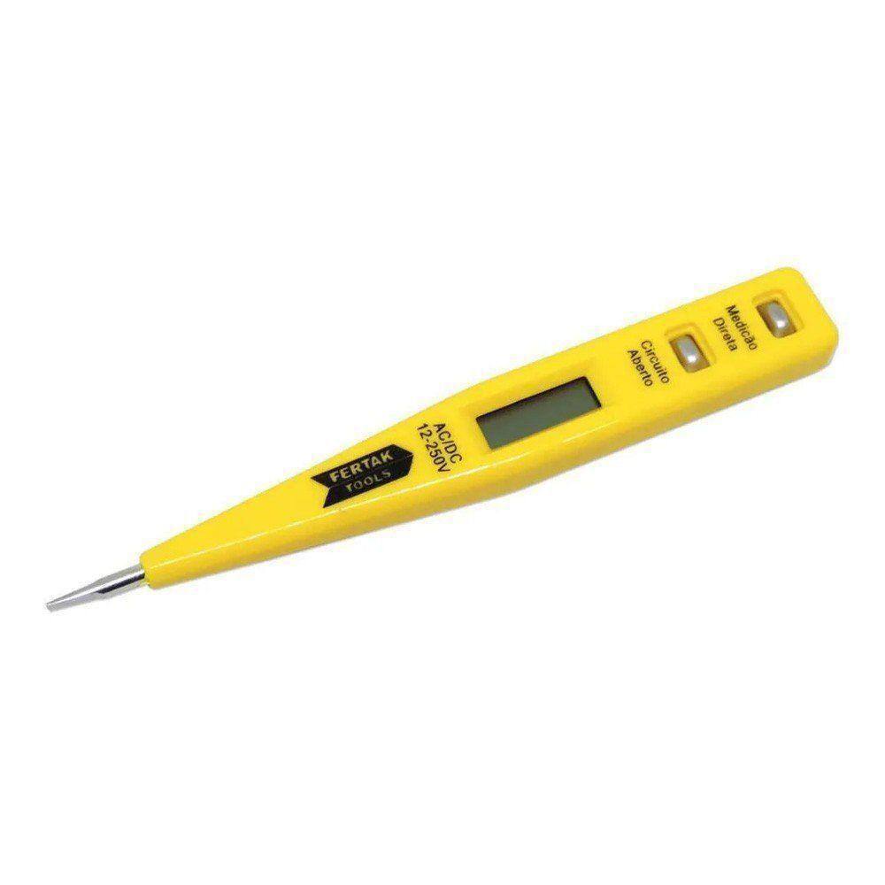 Chave Teste Digital 12v - 250v - Fertak | Casas Bahia