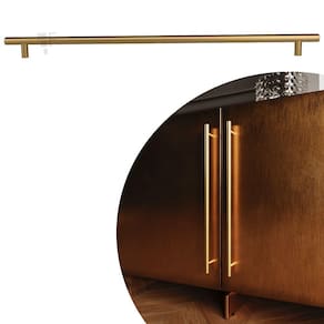 Puxador Primus IL 814 - Dourado Matte - 384MM