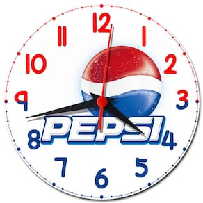 Relógio de Parede Pepsi Retro Vintage Pepsi Decoração