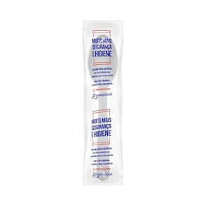 Colher Embalada 1 A 1 Branca C/ 50 Reforçada